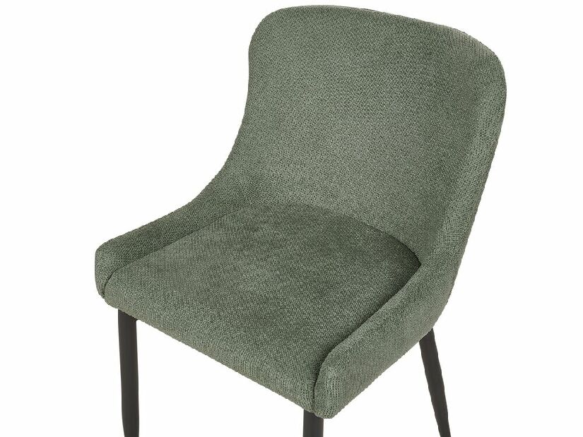 Set 2 ks jídelních židlí Ephraim (zelená)