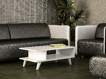 Konferenční stolek Titan (Bílá)