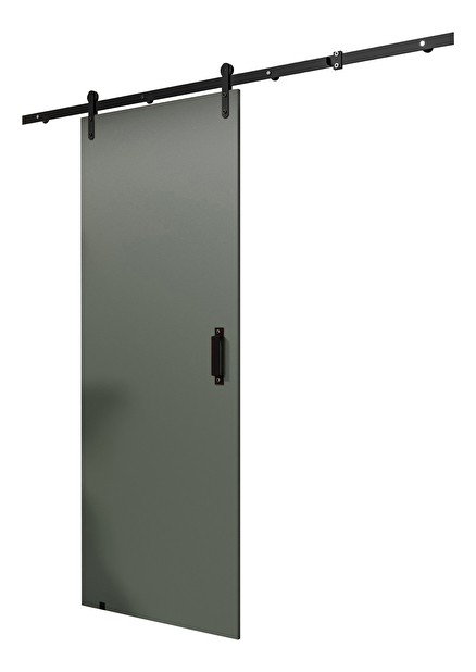 Posuvné dveře 90 cm Lorriane I (tmavě zelená)
