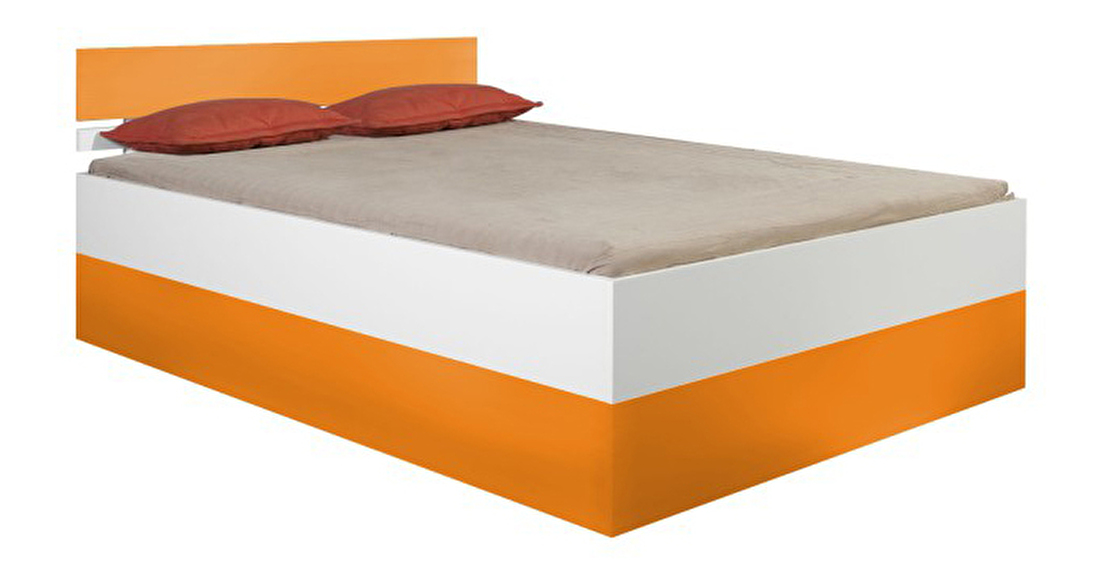 Manželská postel 140 cm Flexy FX 24 OB (s roštem)
