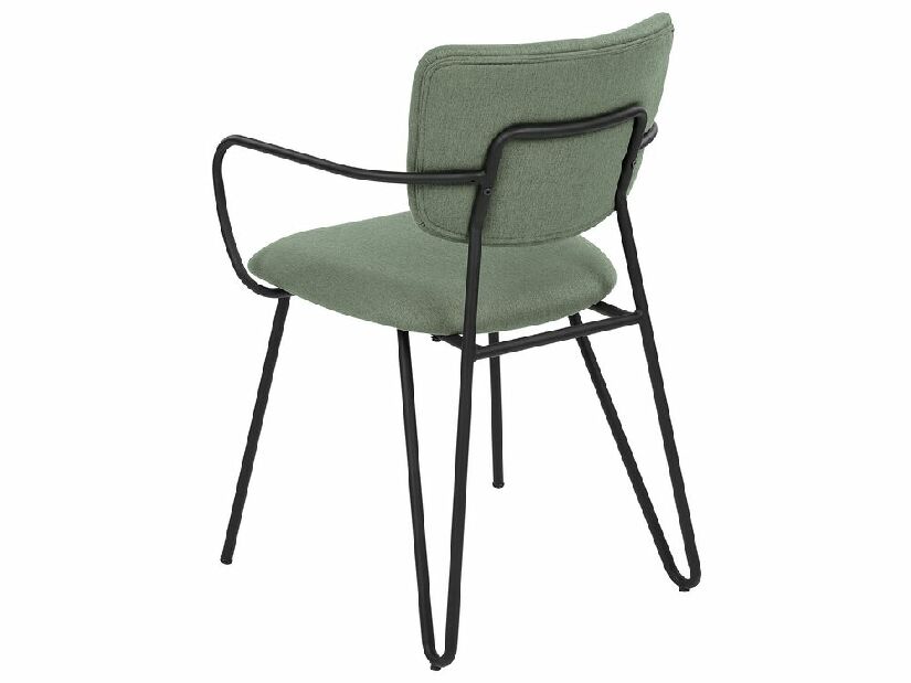 Set 2 ks jídelních židlí Emmanuelle (zelená)
