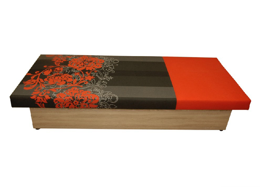 Jednolůžková postel (válenda) 80 cm Aga (s matrací)