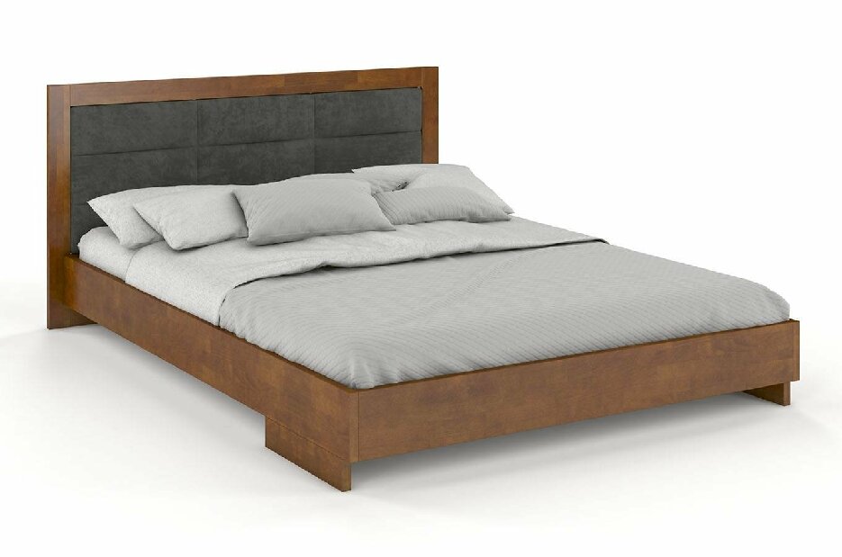 Manželská postel 200 cm Naturlig Stjernen (buk)