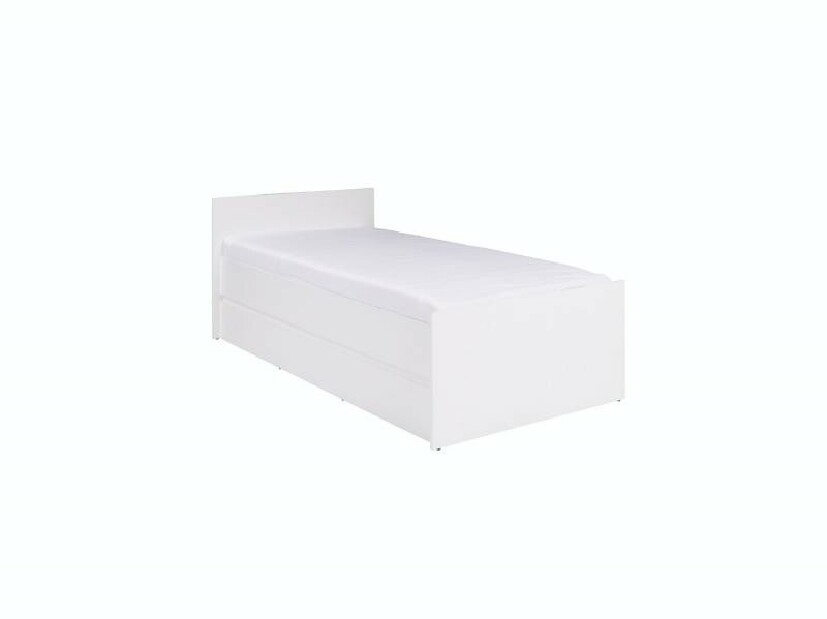 Jednolůžková postel 800 cm Cortez C 08 (bílá) (s roštem) *výprodej