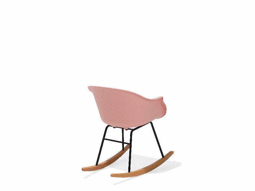 Houpací židle Harlingen (růžová)