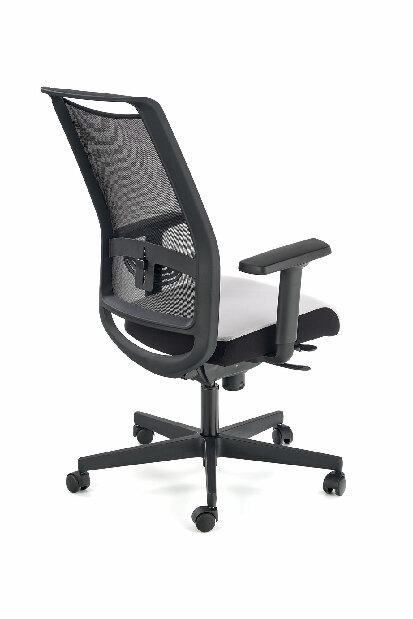 Kancelářská židle Galatta (černá + šedá)