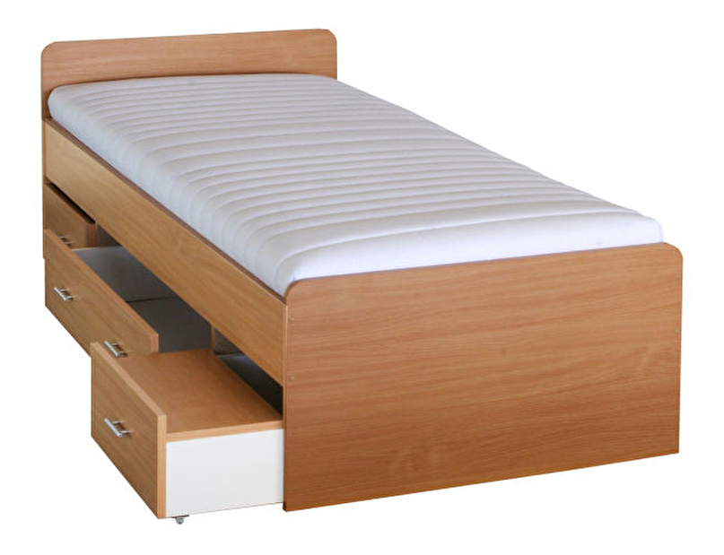 Jednolůžková postel 90 cm Dulce 80262 buk -22