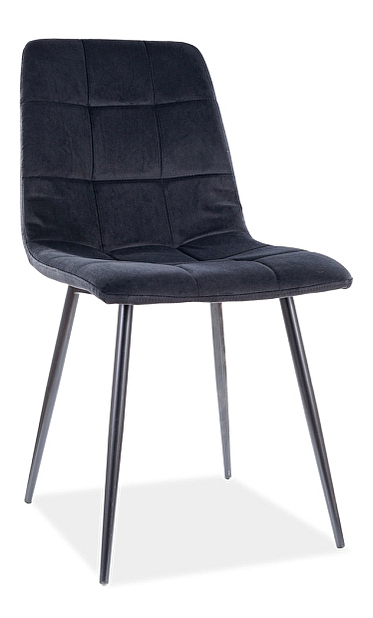 Jídelní židle Marlana (černá + černá)