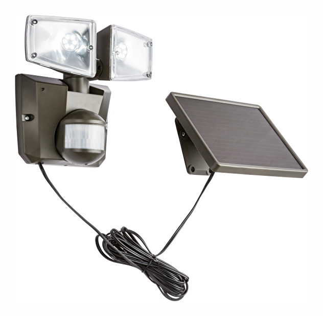 Venkovní svítidlo LED Solar 3717S (šedá + průhledná)