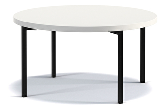 Konferenční stolek Sideria C (lesk bílý)