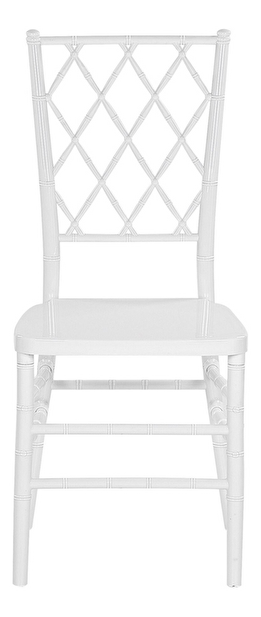 Set 2 ks. jídelních židlí CLARO (bílá)