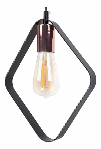 Závěsná lampa Vano (černá)