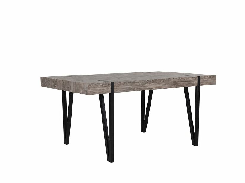 Jídelní stůl Aden (pro 6 osob) (tmavé dřevo)