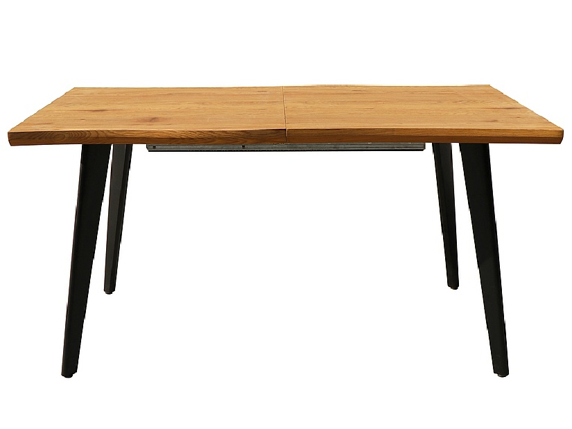 Rozkládací jídelní stůl 150-210 cm Faustina (dub artisan + černá) (pro 8 a více osob)