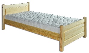 Jednolůžková postel 80 cm LK 129 (masiv)