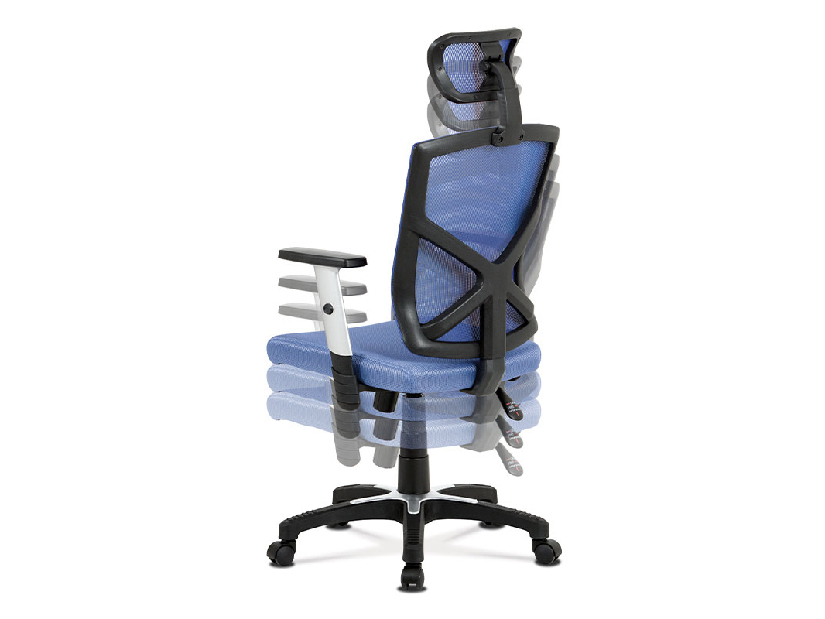 Kancelářská židle Habru-H104-BLUE (modrá)