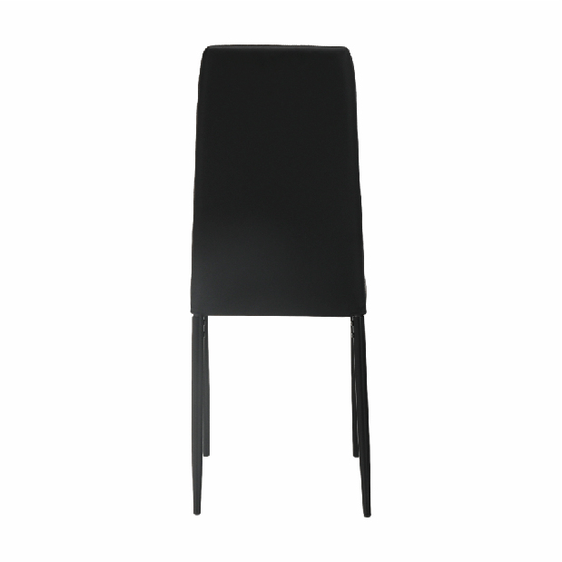 Jídelní židle Enrico (tmavě šedá + černá)