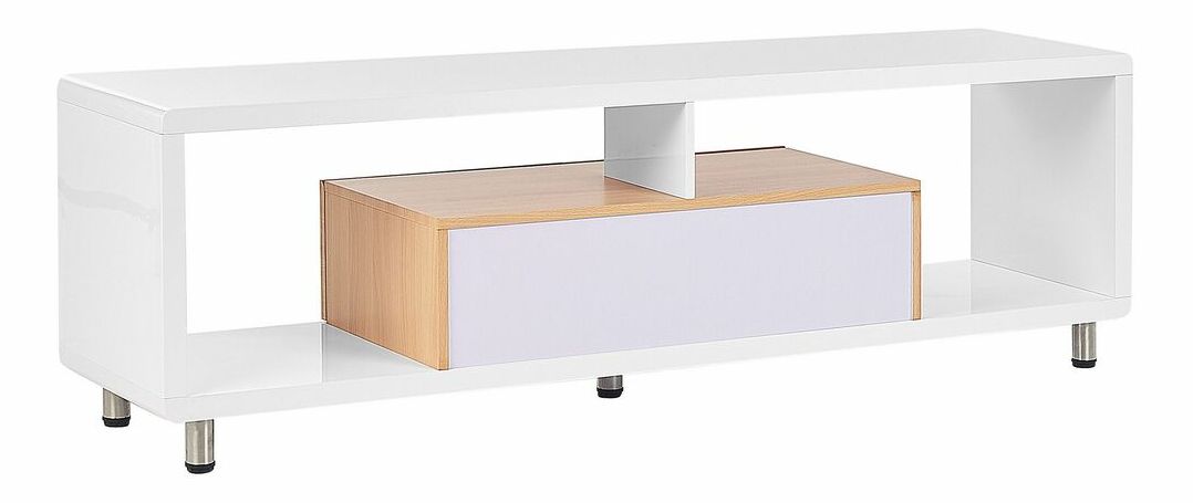 TV stolek/skříňka Knoza (bílá)