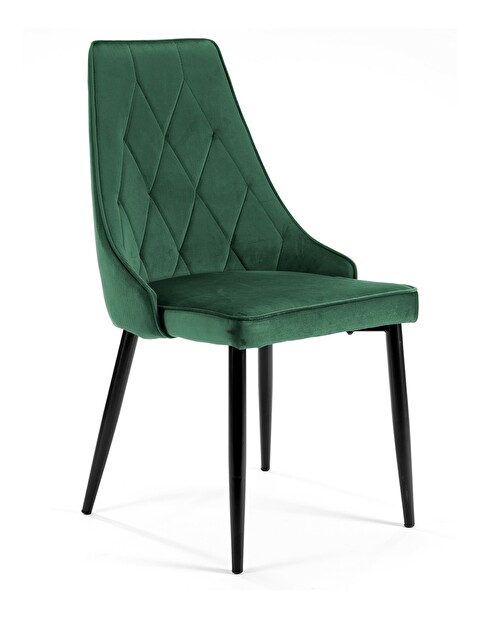 Jídelní židle Selvaraj II (tmavě zelená)