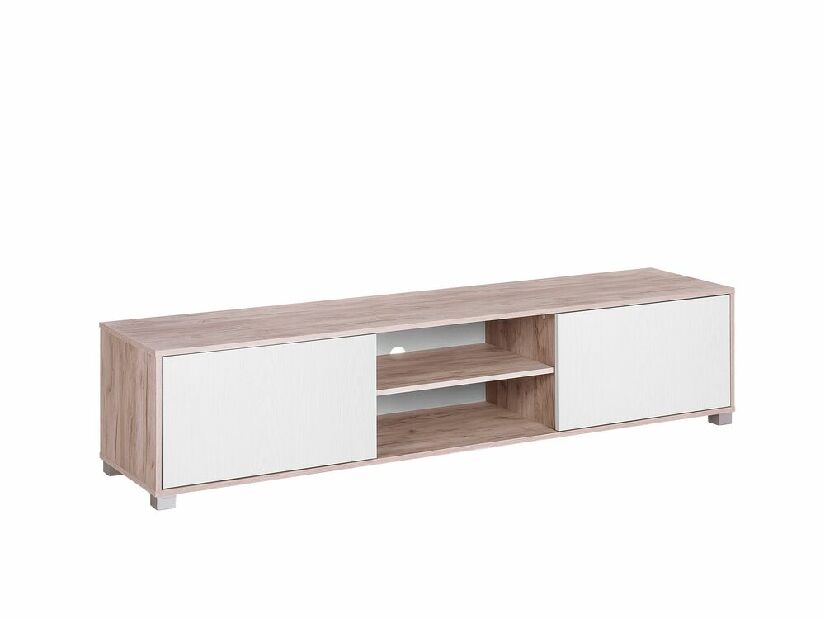 TV stolek/skříňka Leeton (světlé dřevo)