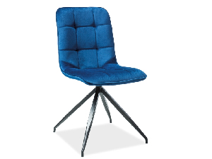Jídelní židle Terra (modrá + šedá)