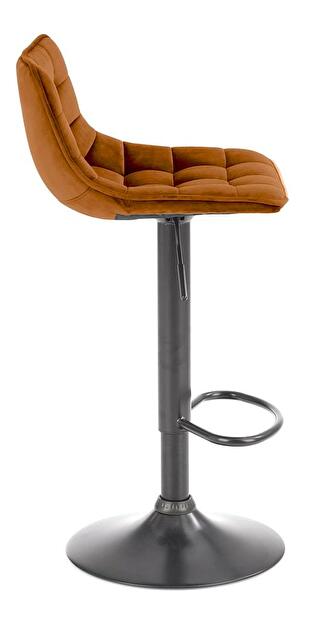 Barová židle Hertha (skořicová)