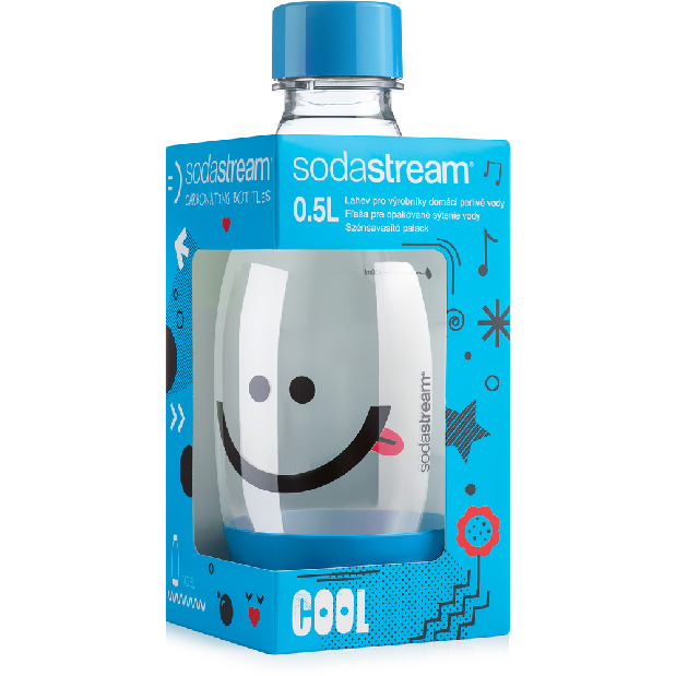 Dětská láhev 0,5 l Sodastream (modrá)