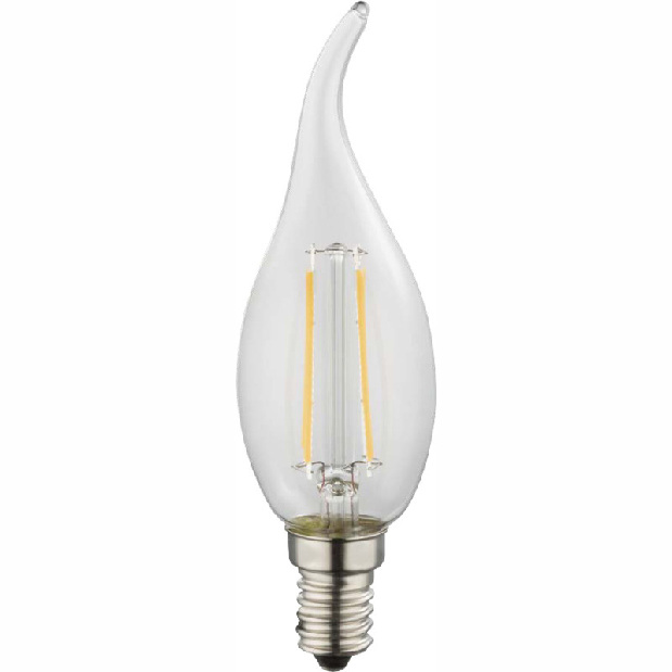 LED žárovka Led bulb 10584 (nikl + průhledná)