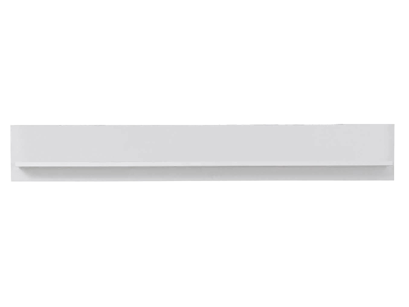 Polička 140 cm Brendon (bílá)