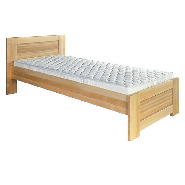 Jednolůžková postel 100 cm LK 161 (buk) (masiv)