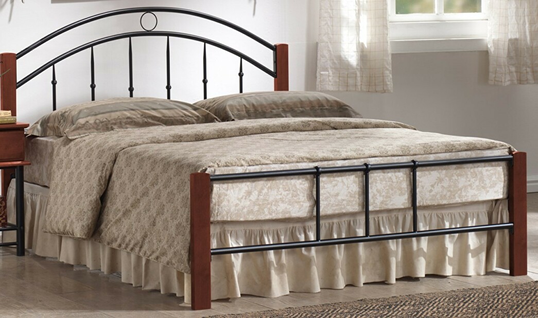 Manželská postel 160 cm Porto (s roštem) *výprodej