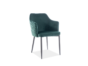 Jídelní židle Amiee (zelená + šedá)