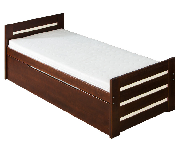 Rozkládací postel 90 cm Davon (s rošty a úl. prostorem)