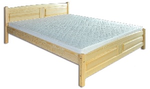 Manželská postel 160 cm LK 104 (masiv)