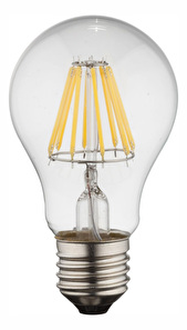 LED žárovka Led bulb 10582-2K (nikl + průhledná)