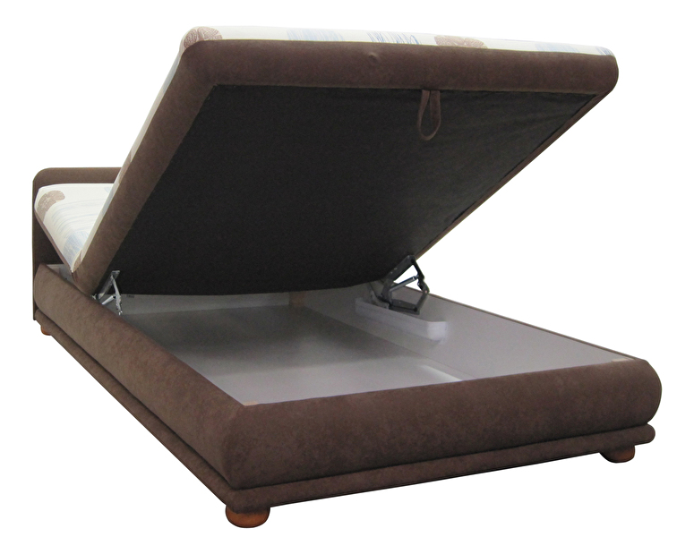Jednolůžková postel 120 cm BRW MACRO FKFBK fialová