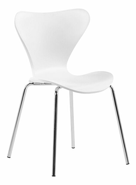 Set 2 ks. jídelních židlí BONVO (bílá)