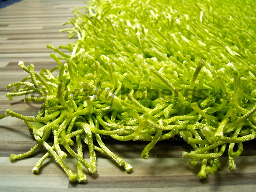 Ručně všívaný koberec Bakero Spaghetti 05 Green