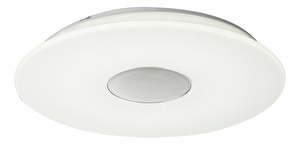 Stropní/nástěnné svítidlo LED Nicole 41329N (bílá + opál) (Stmívatelné)