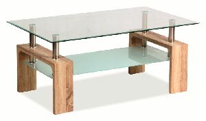 Konferenční stolek Lugar Basic (dub sonoma)