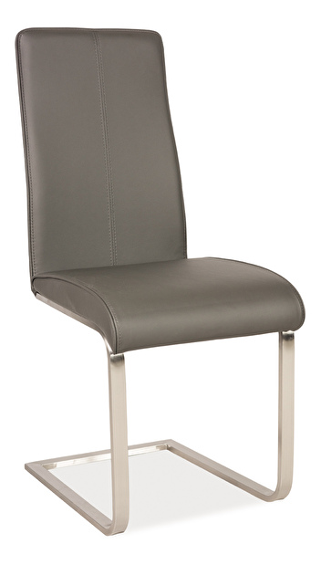 Jídelní židle H-856 (ekokůže šedá)