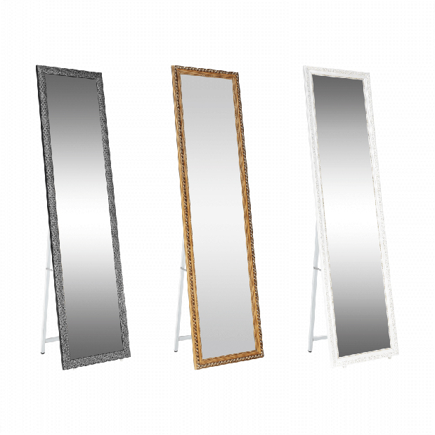Zrcadlo Lalova (bílá + zlatá)
