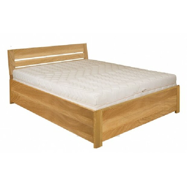 Manželská postel 140 cm LK 296 (s roštem a úl. prostorem)
