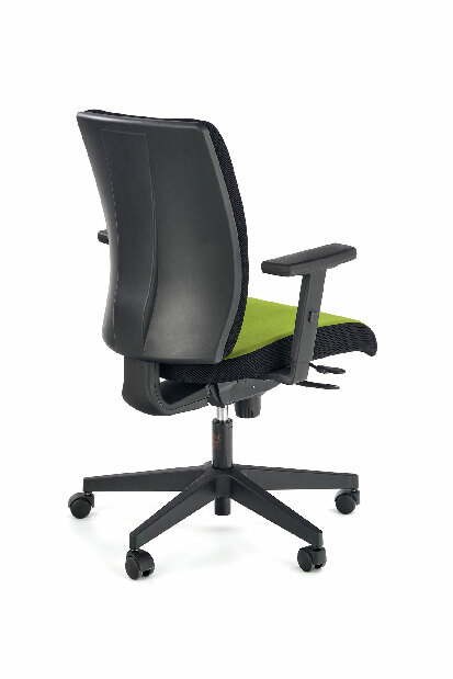 Kancelářská židle Panpo (zelená + černá)