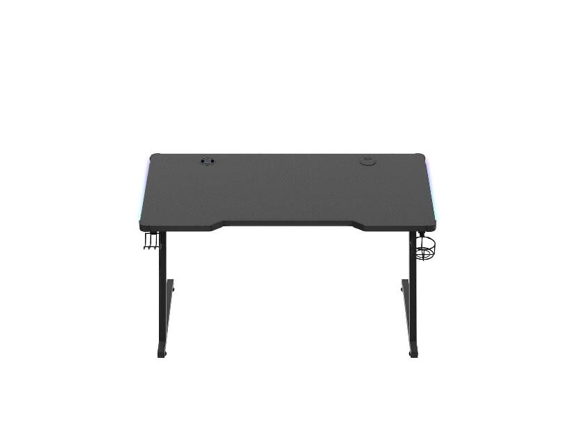 PC stolek Hyperion 2.5 (černá + vícebarevná) (s LED osvětlením)