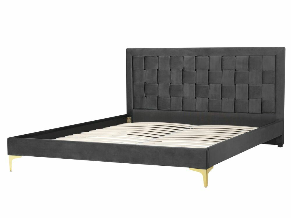 Manželská postel 160 cm Linux (černá)
