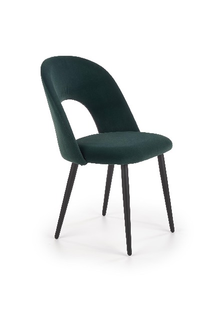 Jídelní židle Hout (tmavě zelená)