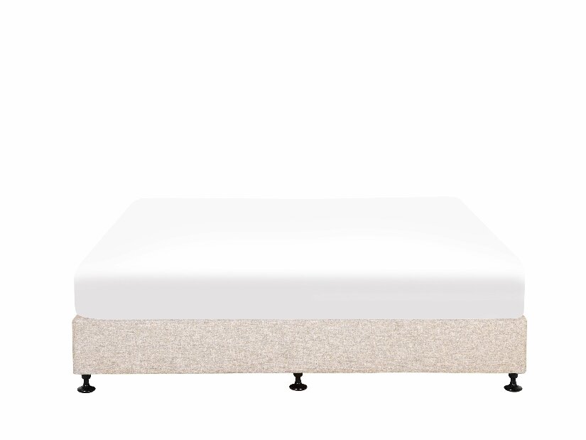 Manželská postel 180 cm COLOGNE 2 (s roštem a matrací) (béžová)