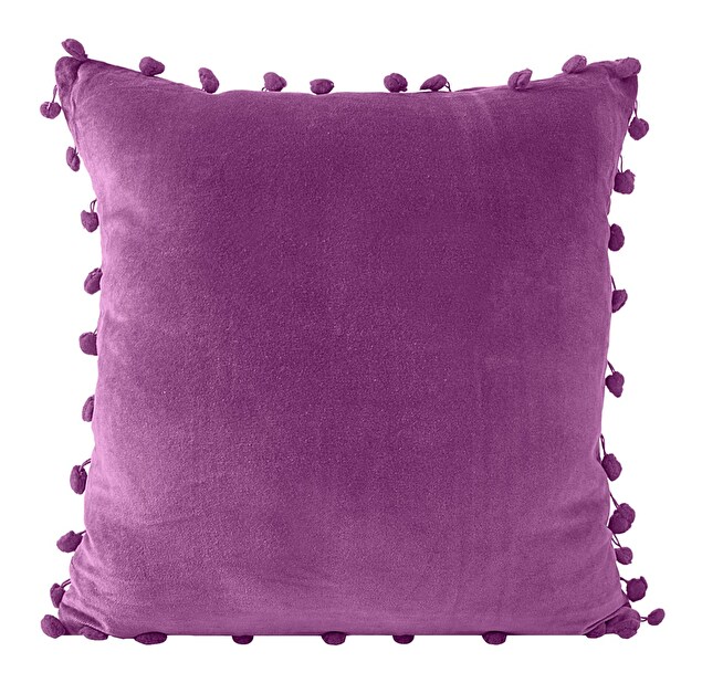 Ozdobný polštář 45x45 cm Alisa (fialová) (2 ks) *výprodej