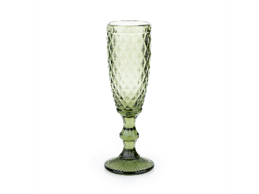 Set 4 ks retro sklenic na šampaňské 150ml Verogas Typ 4 (vícebarevné)